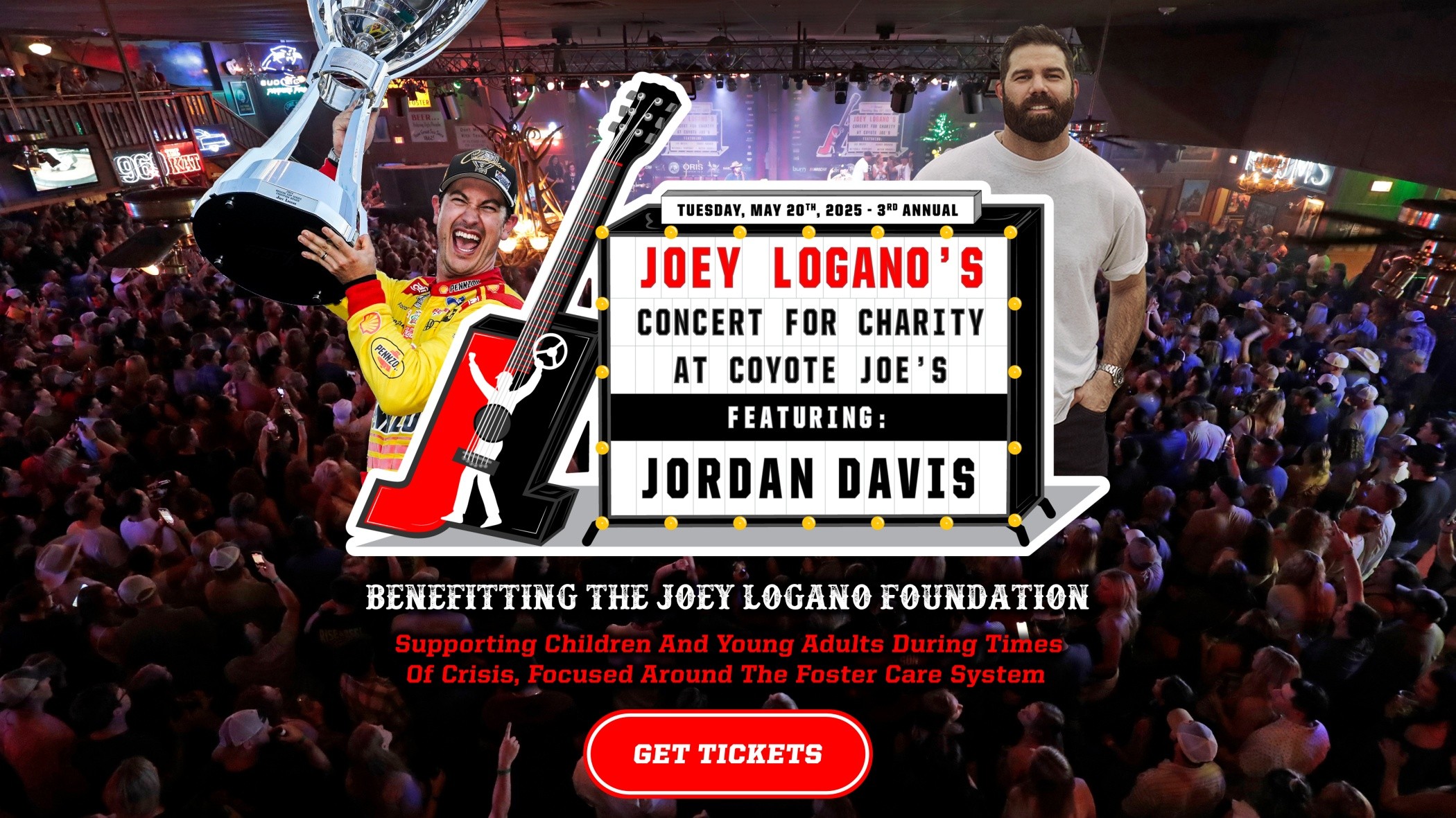 Joey Logano Concert For Charity