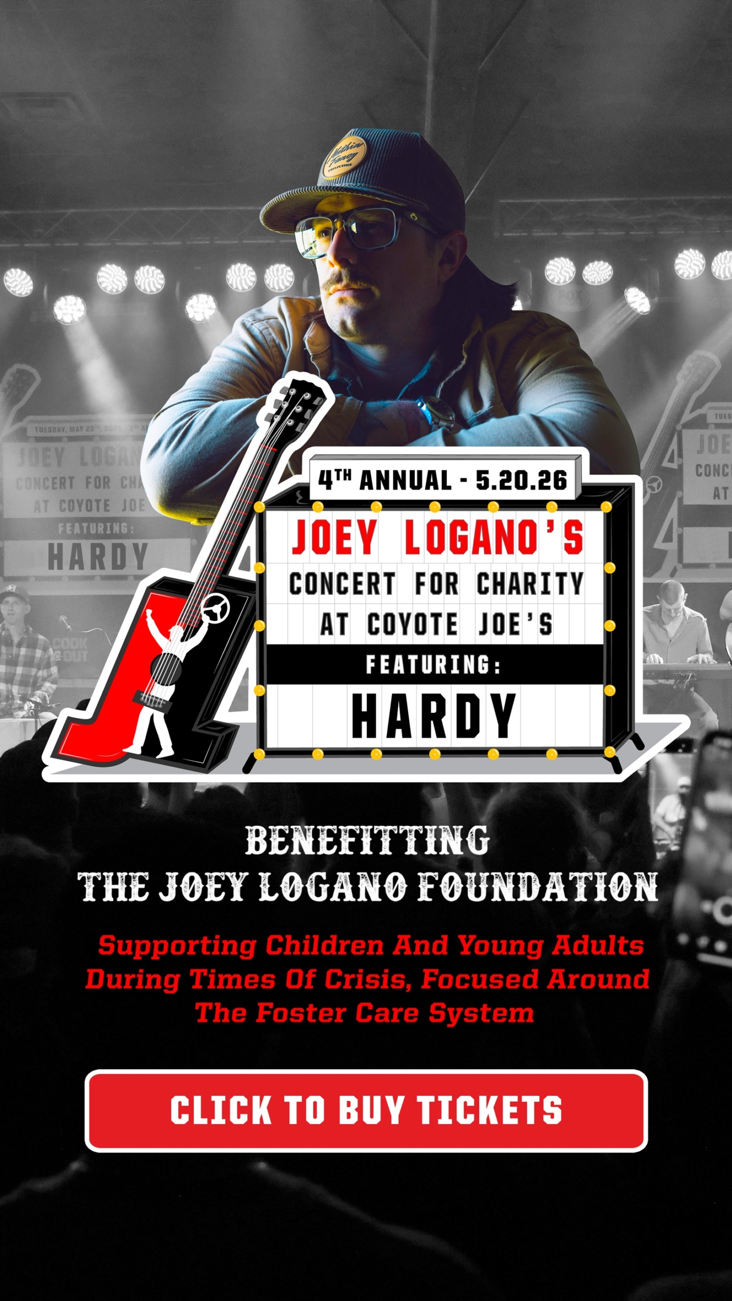Joey Logano Concert For Charity